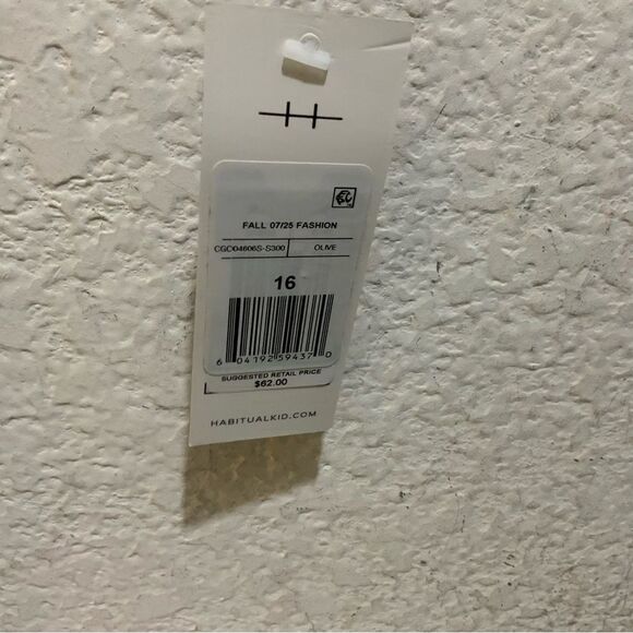 NWT Girl's Habitual Girl Ribbed Knit 2pc Set size 16 - Picture 11 of 12